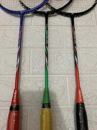 Gambar Raket Badminton NEW APACS FIGHTER PRO +senar+grip siap pakai ORIGINAL dari Besar sport undefined 3 Tokopedia