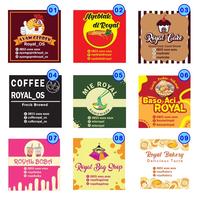Gambar STIKER KOTAK 4x4 cm/CETAK STICKER MAKANAN DAN MINUMAN / LABEL FOOD - TRANSPARAN, TANPA LAMINASI dari Royal Print_NEW undefined 4 Tokopedia