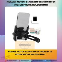Gambar HOLDER MOTOR STANG HM-11 SPION HP DI MOTOR PHONE HOLDER HM11 dari TF Gadget undefined 1 Tokopedia