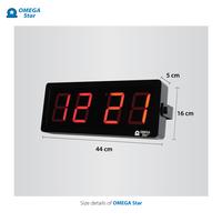 Gambar Jam Digital Dinding Kayu 4 Inch / Wooden Clock Modern Minimalist dari OMEGASTAR undefined 2 Tokopedia