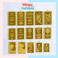 Gambar Replika Logam Mulia Replika Emas Batangan Mahar Pernikahan Sangjit - 1 dari Wimpy Craftstore undefined 3 Tokopedia