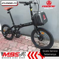 Gambar sepeda lipat pacific splendid 200 20 inch / PASIFIC SPLENDID 200 - BRUSH YELLOW dari MODERN BIKE SHOP undefined 5 Tokopedia