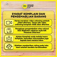 Gambar THINWALL RECTANGLE 1000 ML + TUTUP / KOTAK MAKANAN PLASTIK ISI 25 dari Juragan Plastik 369 undefined 5 Tokopedia