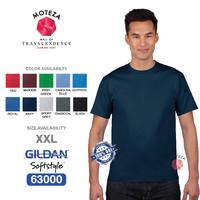 Gambar Kaos Polos Combed 30s - GILDAN Softstyle 63000- XXL - WARNA (Mix) dari Moteza Indonesia undefined 1 Tokopedia