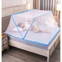 Gambar Kelambu Nyamuk Lipat Model Terbaru Kelambu Square Lipat Biru 160x190cm Rangka Baja Fleksibel Kain Polyester Anti Patah Praktis untuk Traveling dan Berkemah - 160x190 dari tokoshenar88 undefined 1 Tokopedia