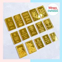 Gambar Replika Logam Mulia Replika Emas Batangan Mahar Pernikahan Sangjit - 1 dari Wimpy Craftstore undefined 1 Tokopedia
