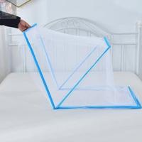 Gambar Kelambu Nyamuk Lipat Model Terbaru Kelambu Square Lipat Biru 160x190cm Rangka Baja Fleksibel Kain Polyester Anti Patah Praktis untuk Traveling dan Berkemah - 160x190 dari tokoshenar88 undefined 4 Tokopedia