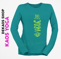 Gambar KAOS YOGA LENGAN PANJANG WANITA / KAOS SENAM LENGAN PANJANG / 1089LO - Hijau army, S dari Dekaosshop undefined 1 Tokopedia