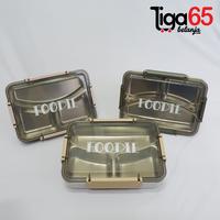 Gambar 365 LUNCH BOX #40802 Kotak Makan Bento/Container/Bekal Sekolah Kerja - LUNCH BOX 2661 dari 365belanja undefined 3 Tokopedia