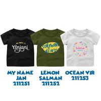 Gambar JNS - Baju Kaos Custom Nama Salman Ready Bayi & Anak Bahan Katun - Crown-FANTA, 6-12 Bulan dari Jaman Now Shop undefined 4 Tokopedia