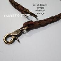 Gambar TALI DOMPET KULIT SAPI ASLI - COKLAT MUDA dari FABRIZZIOSTORE.ID undefined 4 Tokopedia
