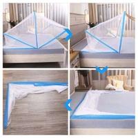 Gambar Kelambu Nyamuk Lipat Model Terbaru Kelambu Square Lipat Biru 160x190cm Rangka Baja Fleksibel Kain Polyester Anti Patah Praktis untuk Traveling dan Berkemah - 160x190 dari tokoshenar88 undefined 3 Tokopedia