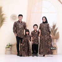 Gambar Cople Batik Keluarga Terbaru//Seragam Batik Keluarga - Gamis Anak, XL dari ALRASKA STORE_NEW undefined 1 Tokopedia