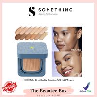 Gambar SOMETHINC Hooman Breathable UV Cushion Cover SPF 35 PA++++ - refill perle dari The Beautee Box undefined 1 Tokopedia