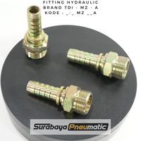Gambar Fitting Hose 8-16 MZ 24A – Drat1/2”– Brand TDI – Hidrolik dari Surabaya Pneumatic undefined 1 Tokopedia