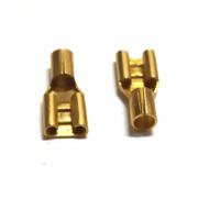 Gambar skun terminal speaker gepeng gold plated skun audio premium (4 pcs) - 2,8mm dari Bintang 9 elektronik undefined 2 Tokopedia