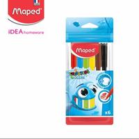 Gambar Spidol Gambar Anak 6 Warna Maped Color Peps Ocean Washable dari idea homeware undefined 2 Tokopedia