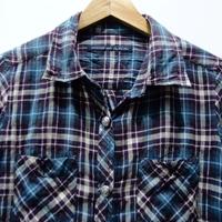 Gambar DW138 SIZE M KEMEJA FLANEL WANITA KOTAK2 PRELOVED BRANDED IMPORT BAGUS dari SecondBelle ID undefined 2 Tokopedia