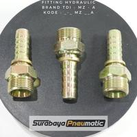 Gambar Fitting Hose 8-16 MZ 24A – Drat1/2”– Brand TDI – Hidrolik dari Surabaya Pneumatic undefined 5 Tokopedia