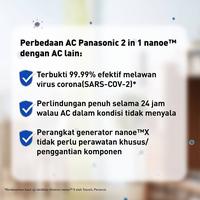 Gambar AC PANASONIC CS-PN5WKJ + PASANG / PN 5 AC SPLIT 1/2 PK STANDARD - PASANG 0.6mm dari Selka ID Specialist AC undefined 5 Tokopedia