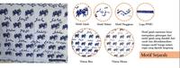 Gambar Batik Flowermoon Motif Gajah Mataram Kuno - Biru dari Batikflowermoon undefined 5 Tokopedia