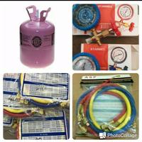 Gambar Paket Freon AC R410a isi 1 kg freon r410a Tinggal Pakai langsung adem dari marsiauliauwais undefined 1 Tokopedia