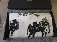 Gambar Batik Flowermoon Motif Gajah Mataram Kuno - Biru dari Batikflowermoon undefined 3 Tokopedia