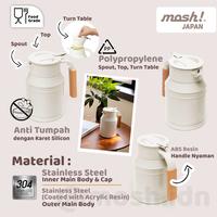 Gambar Mosh! Stainless Jug 1.0L Tank Waterflusk - IVORY 1,5 LITER dari TOKEBI Official undefined 3 Tokopedia