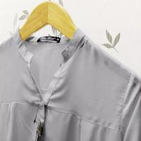 Gambar Tunik Polos Abu Muda Rayon Premium Ukuran M Sampai 6XL - Abu Muda, M dari D'barly undefined 2 Tokopedia