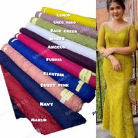 Gambar brokat halus, brukat meteran, kain brokat, bahan brokat, brukat murah - taro dari INFASHION 01 undefined 1 Tokopedia