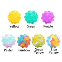 Gambar BOLA POP IT/STRESS BALL/DECOMPRESSION TOY - KOTAK MIX PINK dari TOKO SALAAYA undefined 3 Tokopedia