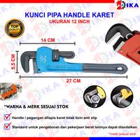 Gambar Kunci pipa / pipe wrench 14" gagang karet kualitas bagus murah kuat dari IKA-OFFICIAL undefined 3 Tokopedia