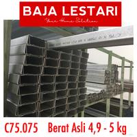 Gambar Baja RIngan Prima Inti Truss 0.75mm / CNP Baja Ringan - DEPOK dari TB Baja Lestari undefined 1 Tokopedia