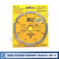 Gambar Mata Gerinda Potong Keramik Granit - NIKEN Diamond Wheel Turbo [4"] dari SINERGITEKINDO undefined 1 Tokopedia