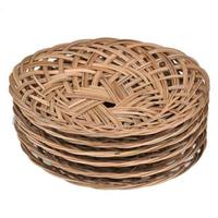 Gambar Piring Lidi anyaman 25cm (Isi 20pcs) Piring anyaman lidi Kitchenware dari FZ Group undefined 1 Tokopedia