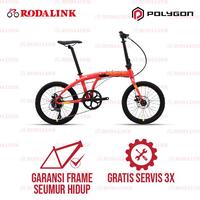 Gambar Polygon Sepeda Lipat Urbano 3 - Merah Muda dari Rodalink Indonesia undefined 3 Tokopedia