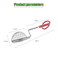Gambar Taco Shell Maker tortilla press maker Taco Fryer Tongs Stainless Steel dari IDT4 undefined 2 Tokopedia