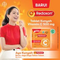 Gambar Redoxon Vitamin C 500mg Tablet Kunyah (2 Sachet x 12 Tablet) x 2 Box dari Bayer Health Partner undefined 2 Tokopedia
