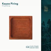 Gambar Dio Living - Kayoe Piring Cekung Kotak Kayu Solid Serbaguna Unik - M dari Dio Living undefined 1 Tokopedia
