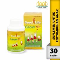 Gambar Good Life Grow Vit vitamin peninggi anak dan remaja GrowVit Botol isi dari Ikhtiar Sembuh undefined 4 Tokopedia