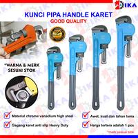 Gambar Kunci pipa / pipe wrench 14" gagang karet kualitas bagus murah kuat dari IKA-OFFICIAL undefined 1 Tokopedia