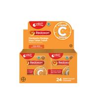 Gambar Redoxon Vitamin C 500mg Tablet Kunyah (2 Sachet x 12 Tablet) x 2 Box dari Bayer Health Partner undefined 3 Tokopedia