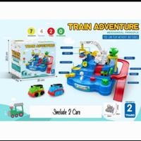 Gambar mainan anak track adventure / mainan track kereta / mainan edukasi dari OB ORANGE BLUE toys undefined 3 Tokopedia