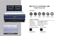Gambar Springbed central uk 200x200 central blue saphire komplit set dari Simpati Furniture undefined 2 Tokopedia