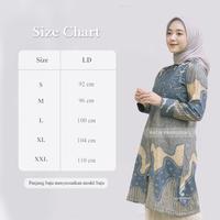 Gambar Wicaksana atasan batik prabuseno asli lengan panjang outer motif batik - S dari BATIK_PRABUSENO undefined 5 Tokopedia