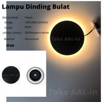 Gambar Lampu Dinding Bulat 13,5cm 7watt & 18cm 12watt WallLamp Outdoor IP65 - 18cm dari Toko AAL-IN undefined 1 Tokopedia