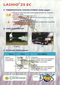 Gambar Lashio 25 EC 25EC 500 ml Obat Fogging Nyamuk DBD Lambda Cyhalothrin dari PestChem 031 undefined 3 Tokopedia