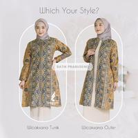 Gambar Wicaksana atasan batik prabuseno asli lengan panjang outer motif batik - S dari BATIK_PRABUSENO undefined 1 Tokopedia