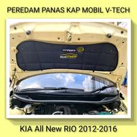 Gambar KIA RIO All New Pelindung Peredam Panas Kap Mesin Mobil VTECH + Klip - Hitam-Silver dari Solusi Vtech Thermocool undefined 1 Tokopedia