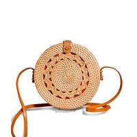 Gambar Tas Rotan Jalin Coklat Rattan Handmade Sling Bag Bali Murah - Crochet A dari Shandra Bali undefined 3 Tokopedia